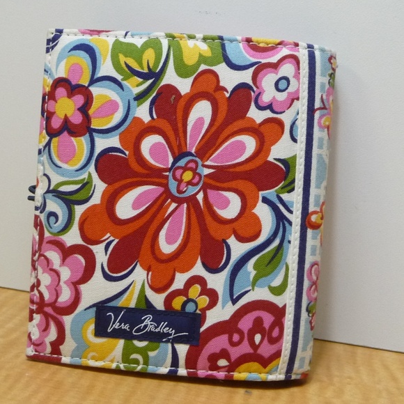 Vera Bradley Flowers Notebook in Pouch - Picture 3 of 5